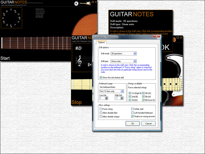 Guitar Notes software