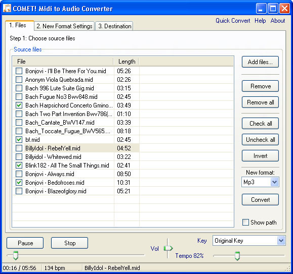 COMET! Midi to Audio Converter 1.3 full