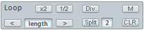 divide regions in equal intervals